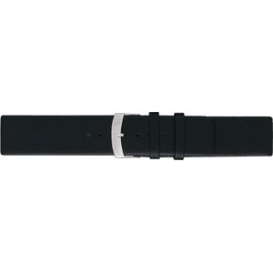 Morellato PMX019LARGE IG horlogebandje - Leer - Zwart - 28 mm