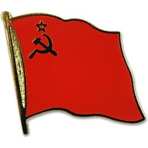 Pin broche speldje vlag USSR - Oude Russische historische vlaggen - Communisten