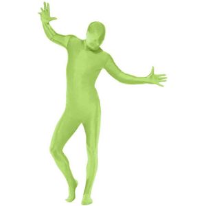 Second skin pak - verkleedkleding - Groen - Maat L