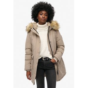 Superdry - Everest parka van imitatiebont - Dames - Gewatteerde jassen