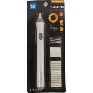 Livano Elektrische Gum - Doezelaar - Electrische - Electric Eraser - Wit