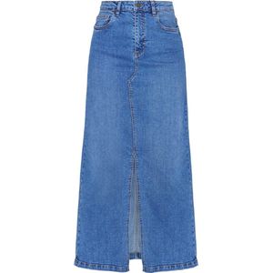 SISTERS POINT OLIA-L.SK Dames rok- Medium Blue - Maat L