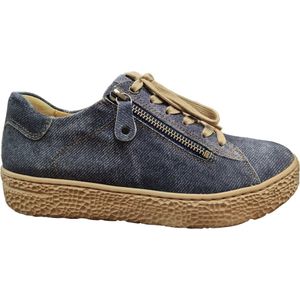 Hartjes Sneaker 162.1402/40 65.00 Marineblauw Jeans Wijdte H