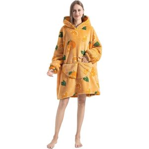 Oversized Deken Hoodie Fleece Fluffy Snuggle Hoodies