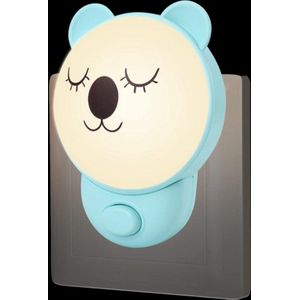 Nachtlampje met Schakel Kinde Bedlamp Muur Opgezet Koala Beer Lamp voor Jonge geitjes - slaapkamer muur versierent - Zwangerschap Nachtlampje voor Borstvoeding LED Wandlampen Trappen Hal Nachtlamp stopcontact