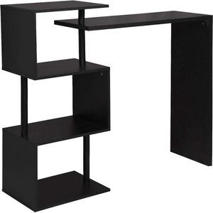 Bartafel - Voor binnen - Rechthoekig - Hout - Wit - 98x38x100cm