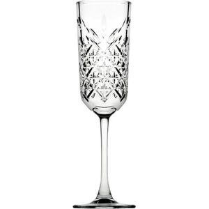 Pasabahce Champagneflûte Timeless 17,5 cl - Transparant - 2 stuks