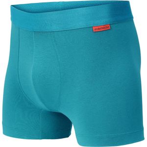 Undiemeister - Boxershort - Boxershort heren - Ondergoed - Gemaakt van Mellowood - Onderbroek mannen - Boxer briefs - Aurora Sky (cyaan) - 1 Stuk - 3XL