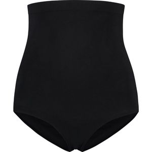 Bye Bra Soft Touch Seamless High Waist Brief, Black, XXL