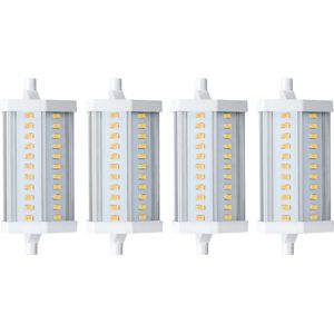 LED R7S Staaflamp 118 mm - Dimbaar - Neutraal wit licht - 12.5W vervangt 100W - 4PACK