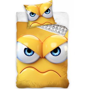 EMOJI Dekbedovertrek 140x200 cm / 70x80