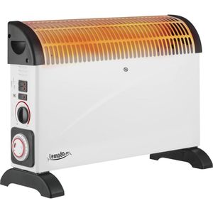 Mobiele Elektrische Verwarming 2000 W - Draagbare Convector met 3 Instellingen (750 W/1250 W/2000 W)