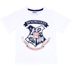 Wit T-shirt Hogwarts Harry Potter