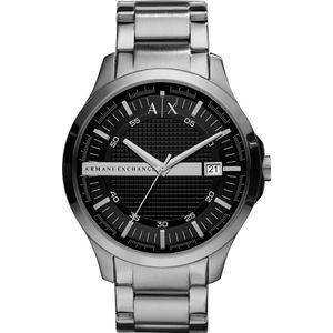 Armani Exchange Hampton AX2103 Herenhorloge 46 mm - Zilverkleurig