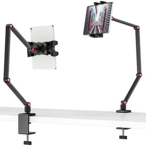 360-graden draaibare tablet houder voor tafel en bed - verstelbare lange arm - iPad Pro Air Mini - 47""-129"" tablet smartphone