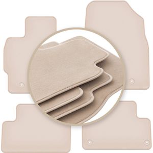 PREMIUM beige vloermatten voor: Mazda CX-7 SUV 2006-2009