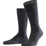 FALKE Swing 2-Pack business & casual katoen multipack sokken heren grijs - Maat 43-46