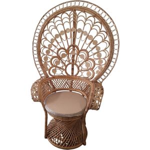 Furnilux-Peacock stoel-Rotan-110 x 55 x 160 cm