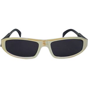 Zonnebril PEARL - UV 400 - trendy model Parelmoer Zwart - Shades - Unisex