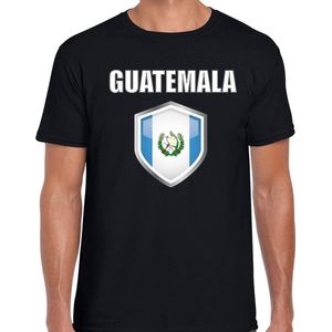 Guatemala landen t-shirt zwart heren - Guatemalaanse landen shirt / kleding - EK / WK / Olympische spelen Guatemala outfit XL