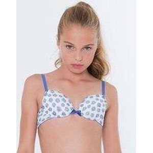 Tienerbh zonder beugel Boobs en Bloomers kate-Blauw-65B