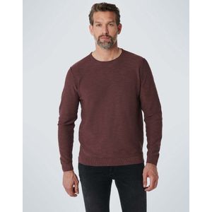 No Excess Mannen Pullover Wijn Rood XXXL