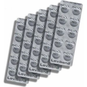 Lovibond 50 pH Red tabletten voor fotometer