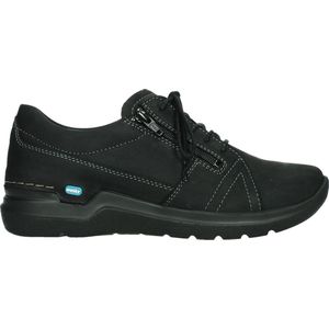 Wolky Veterschoenen Feltwell zwart nubuck