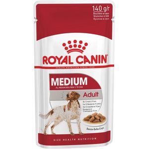 Royal Canin Shn Medium Adult Pouch - Hondenvoer - 10 x 140 g