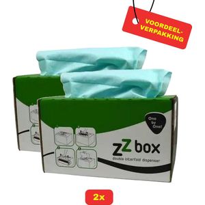 2X Microvezeldoeken disposable in een BOX – 2 X 200 stuks