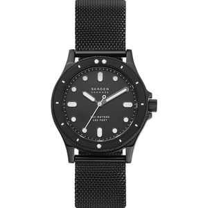 Skagen Fisk SKW2917 Horloge - Staal - Zwart - Ø 37 mm