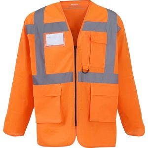 Yoko Hi -Vis jacket YHVJ800 - Hi Vis Orange - 3XL