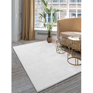 Karpet24 Modern Bont tapijt Lina Cream-80 x 150 cm