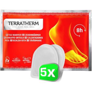 Zelfklevende Warmtepads voor Warme Voeten - Tot 8 Uur Comfortabele Warmte - Extra Dun en Zacht