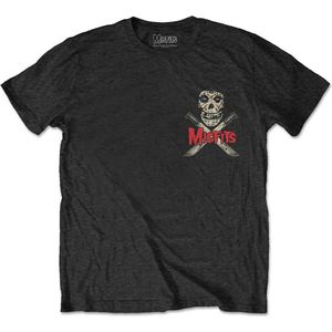 Misfits - Machete Heren T-shirt - 2XL - Zwart