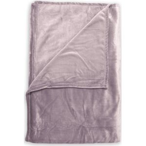 ZoHome Cara Plaid - Fleece - 140x200 cm - Pale Pink
