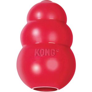 KONG Classic - Snackbal Honden Speelgoed - Rubber - 5.7cm - Rood - Maat XS
