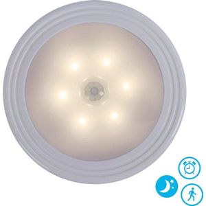 Peerlights® - Draadloze Nachtlamp Magneet - Wandlamp Binnen - Bewegingssensor - LED op Batterijen - Warm licht