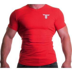 Iron Legion Sports Sportshirt - Trainingsshirt - Kleur Rood - Maat L - Heren