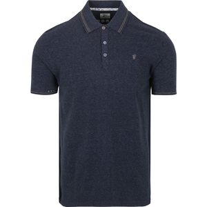 R2 Amsterdam Polo Soft Solid Blue - Maat 3XL - Heren