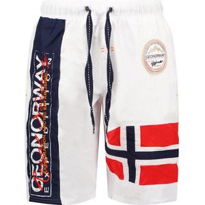 Geographical Norway Zwembroek Quemen Wit - S