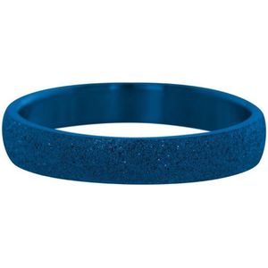 iXXXi Jewelry - Vulring - Blauw - Sandblasted - 4mm