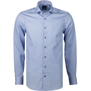 Jac Hensen Overhemd - Extra Lang - Blauw - XXL