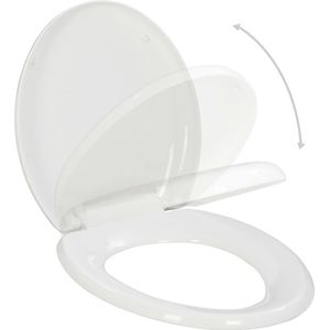vidaXL Toiletbril soft-close wit met quick-release Toiletbril - Wc-bril - Soft Close Toiletbril - Quick Release Toiletbril - Vita Xl Toiletbril