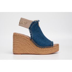 Replay - Jess Tyne Denim - Dames - Sandaal - Blauw - Maat 36