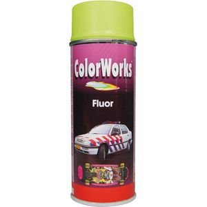 Colorworks 918542 Fluor Alkydlak - Yellow - 400 ml