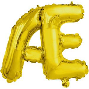 Folie Ballon Letter 16″ Æ - Goud | 41 cm
