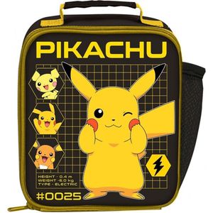 Pokémon Lunchtas met drinkfles houder - Pikachu - issolerend