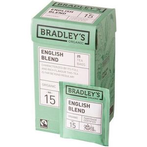 Bradley's thee - Organic - English Blend n.15 - 100 x 2 gram