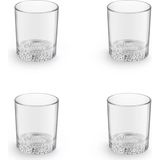 Royal Leerdam - Whisky tumbler glazen - 4x - Artisan serie - transparant - 290 ml